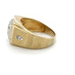 14K Yellow Gold Diamond Fashion Ring; 0.15CTW; Size 7