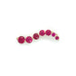 14K Yellow Gold Ruby Pendant; 1.8DWT; 2.7g