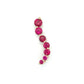 14K Yellow Gold Ruby Pendant; 1.8DWT; 2.7g