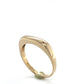 14K Yellow Gold Lady's Ring; 3.4g; Size 9