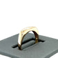 14K Yellow Gold Lady's Ring; 3.4g; Size 9