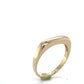 14K Yellow Gold Lady's Ring; 3.4g; Size 9