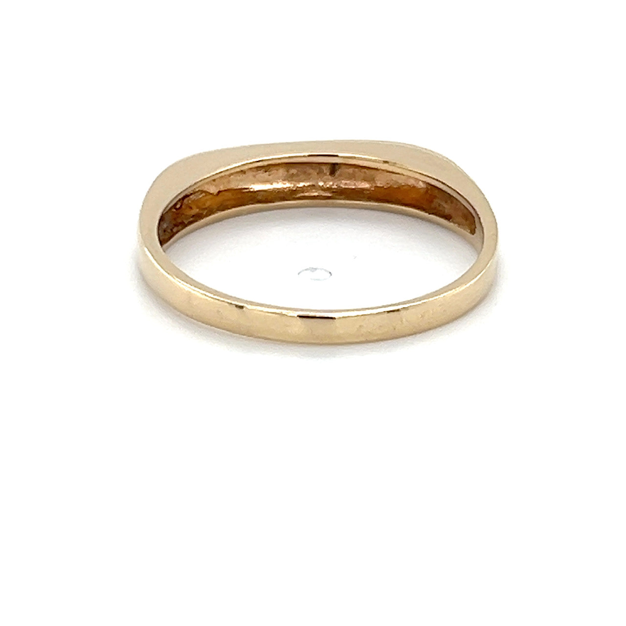 14K Yellow Gold Lady's Ring; 3.4g; Size 9