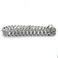 10K White Gold Diamond 8" Cuban Bracelet; 16DWT; 2.0CTW