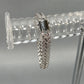 10K White Gold Diamond 8" Cuban Bracelet; 16DWT; 2.0CTW