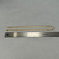 10K Yellow Gold 22" Monaco Curb Link Chain Necklace; 23.8g