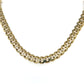10K Yellow Gold 22" Monaco Curb Link Chain Necklace; 23.8g