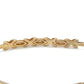 14K Yellow Gold Diamond 7" Bracelet; 2.9DWT; 0.25CTW; 4.6g