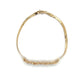 14K Yellow Gold Diamond 7" Bracelet; 2.9DWT; 0.25CTW; 4.6g
