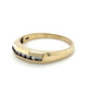 14K Yellow Gold Diamond Accent Wedding Band; 0.10 CTW; 3.5g; Size 9.5