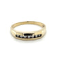 14K Yellow Gold Diamond Accent Wedding Band; 0.10 CTW; 3.5g; Size 9.5