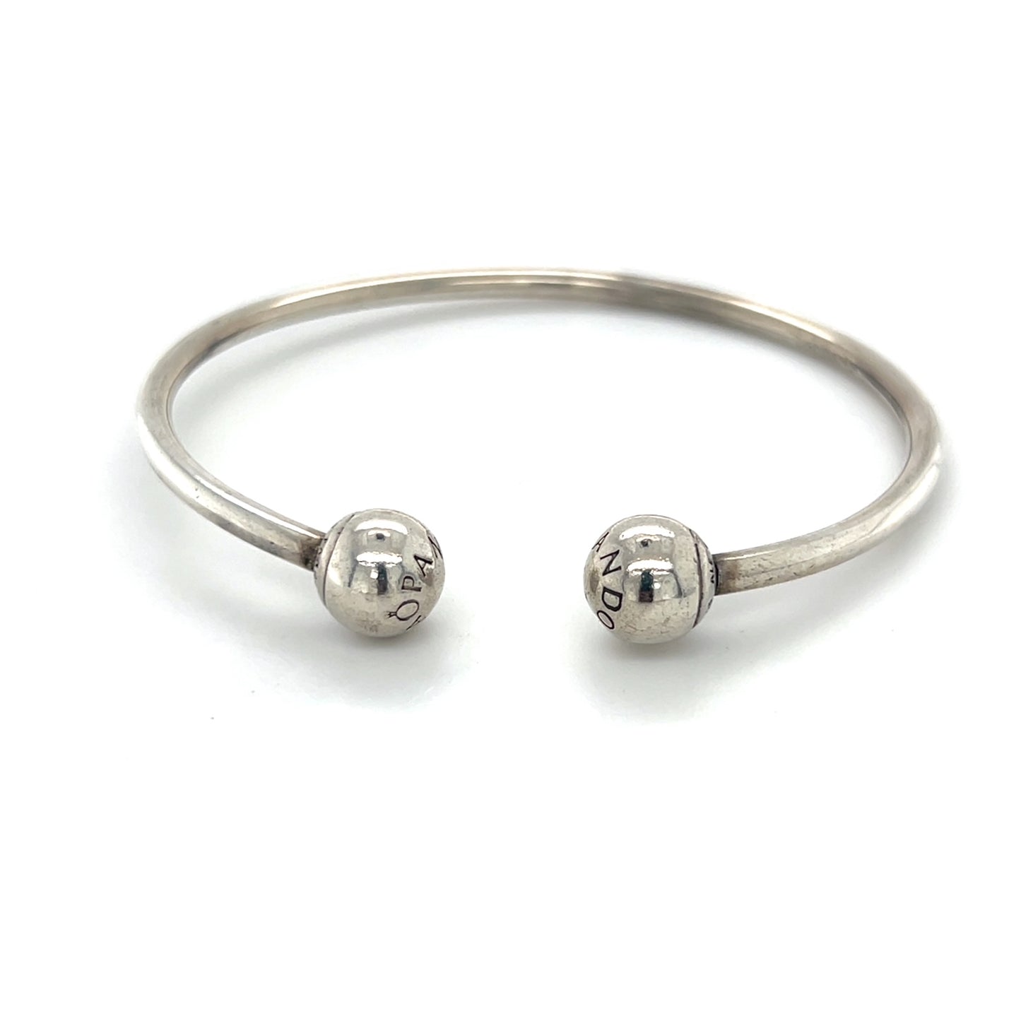 Authentic Pandora 925 Sterling Silver Cuff; 10.7g