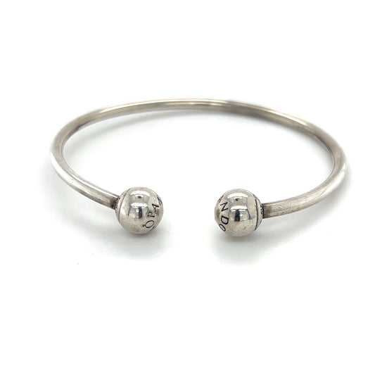 Authentic Pandora 925 Sterling Silver Cuff; 10.7g