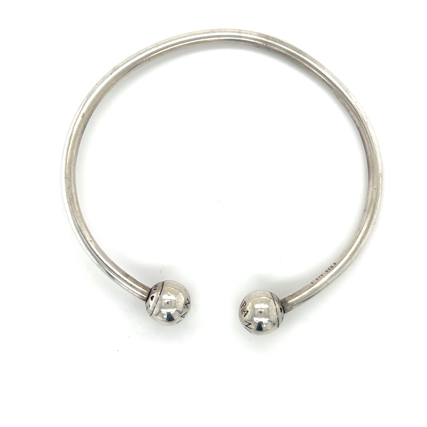 Authentic Pandora 925 Sterling Silver Cuff; 10.7g