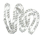 10K White Gold 22" Figaro Chain; 14.4g