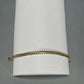 10K Yellow Gold 8.5" Cuban Link Bracelet; 7.2DWT; 11.2g