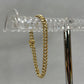 10K Yellow Gold 8.5" Cuban Link Bracelet; 7.2DWT; 11.2g