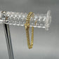10K Yellow Gold 8.5" Cuban Link Bracelet; 7.2DWT; 11.2g