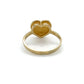 10K Yellow Gold Heart Lady's Ring; 1.1DWT; 1.6g; Size 5