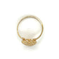 10K Yellow Gold Heart Lady's Ring; 1.1DWT; 1.6g; Size 5
