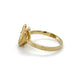 10K Yellow Gold Heart Lady's Ring; 1.1DWT; 1.6g; Size 5