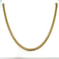 10K Yellow Gold 24.5" Curb Chain; 18.4DWT; 28.7g