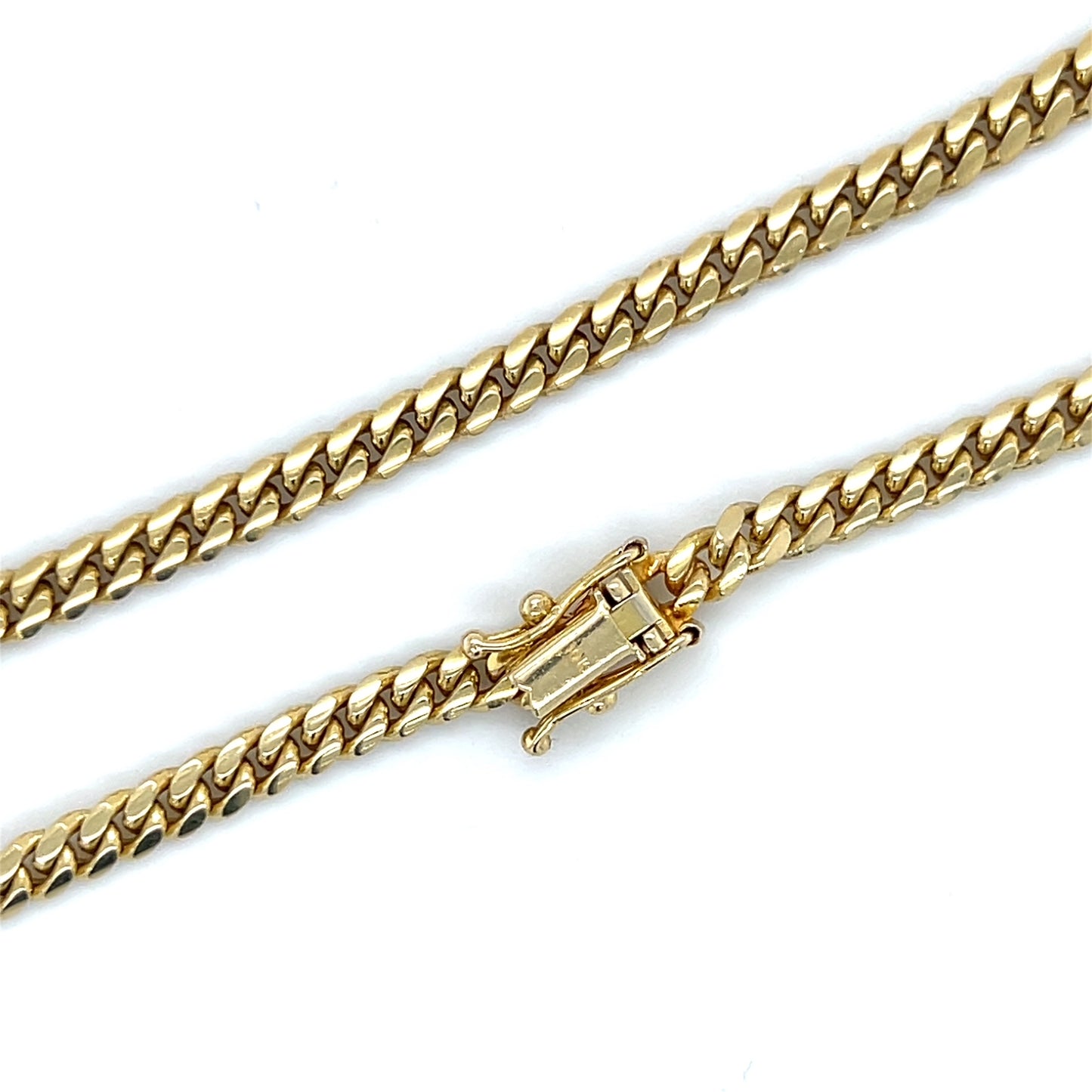 10K Yellow Gold 24.5" Curb Chain; 18.4DWT; 28.7g