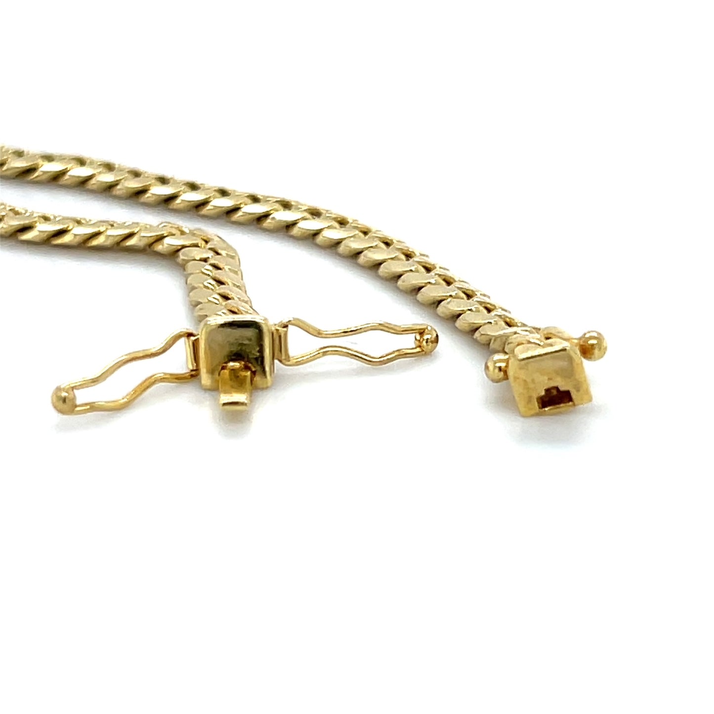 10K Yellow Gold 24.5" Curb Chain; 18.4DWT; 28.7g
