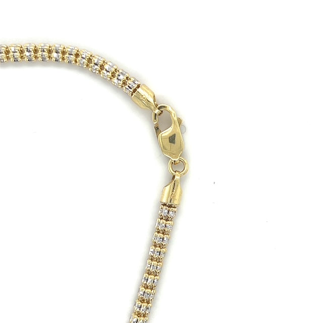 14K Yellow Gold 22" Chain Necklace; 14.2DWT; 22.1g