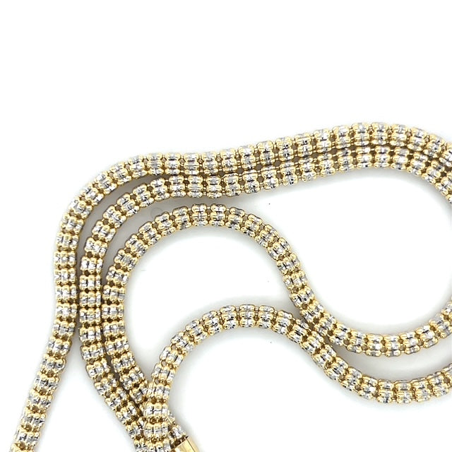14K Yellow Gold 22" Chain Necklace; 14.2DWT; 22.1g
