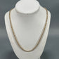 14K Yellow Gold 22" Chain Necklace; 14.2DWT; 22.1g