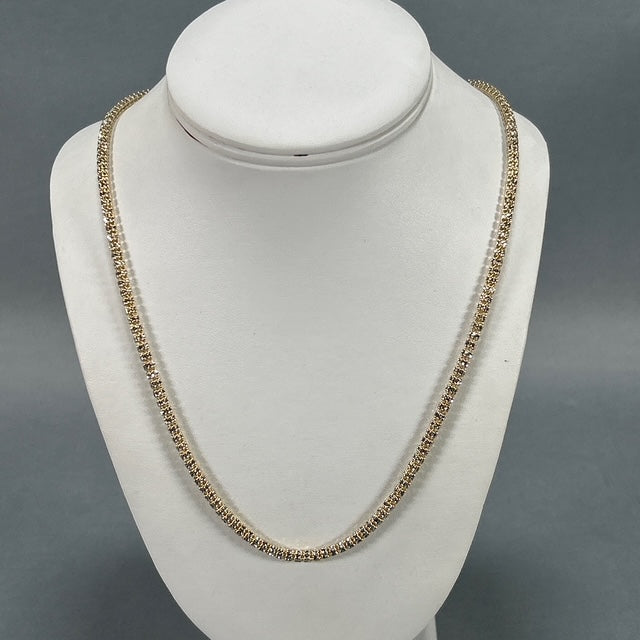 14K Yellow Gold 22" Chain Necklace; 14.2DWT; 22.1g