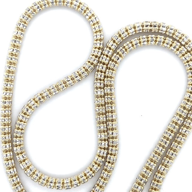 14K Yellow Gold 22" Chain Necklace; 14.2DWT; 22.1g