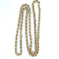 10K Yellow Gold 24" Rope Chain; 11.9g