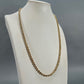 10K Yellow Gold 24" Rope Chain; 11.9g