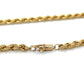 10K Yellow Gold 24" Rope Chain; 11.9g