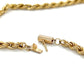 10K Yellow Gold 24" Rope Chain; 11.9g