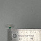 14K Yellow Gold Emerald Pendant; 0.4g
