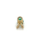 14K Yellow Gold Emerald Pendant; 0.4g
