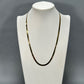 14K Yellow Gold 22" Herringbone Chain; 6.3DWT; 9.9g