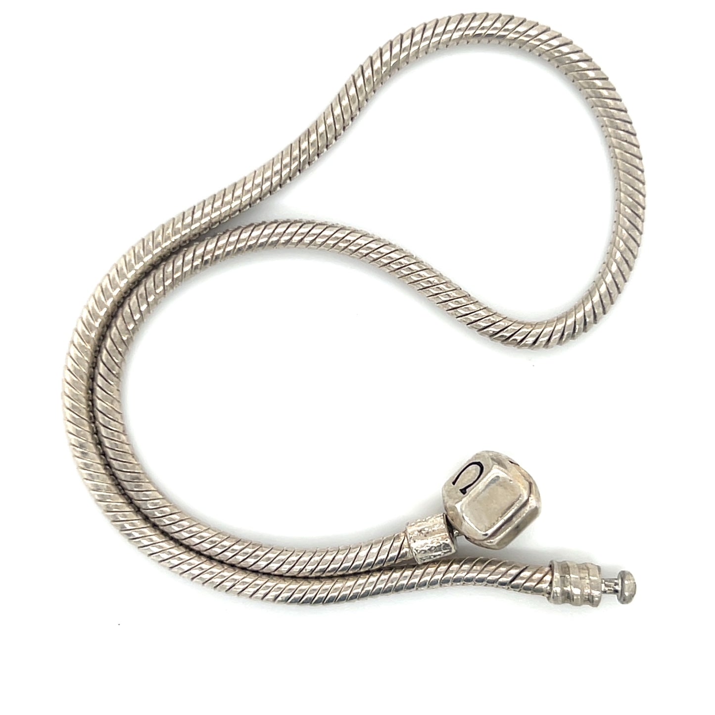 Authentic Pandora 10.5" 925 Sterling Silver Bracelet; 17.2g