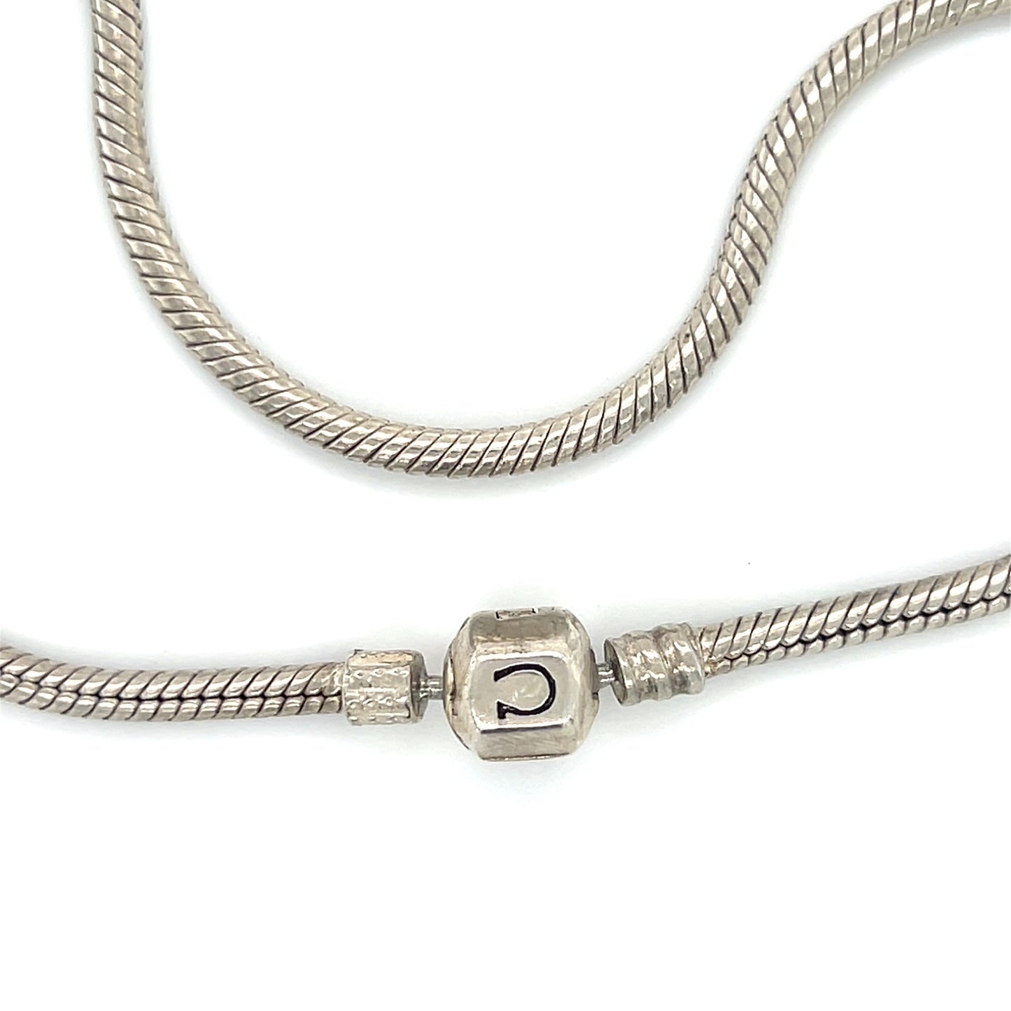 Authentic Pandora 10.5" 925 Sterling Silver Bracelet; 17.2g