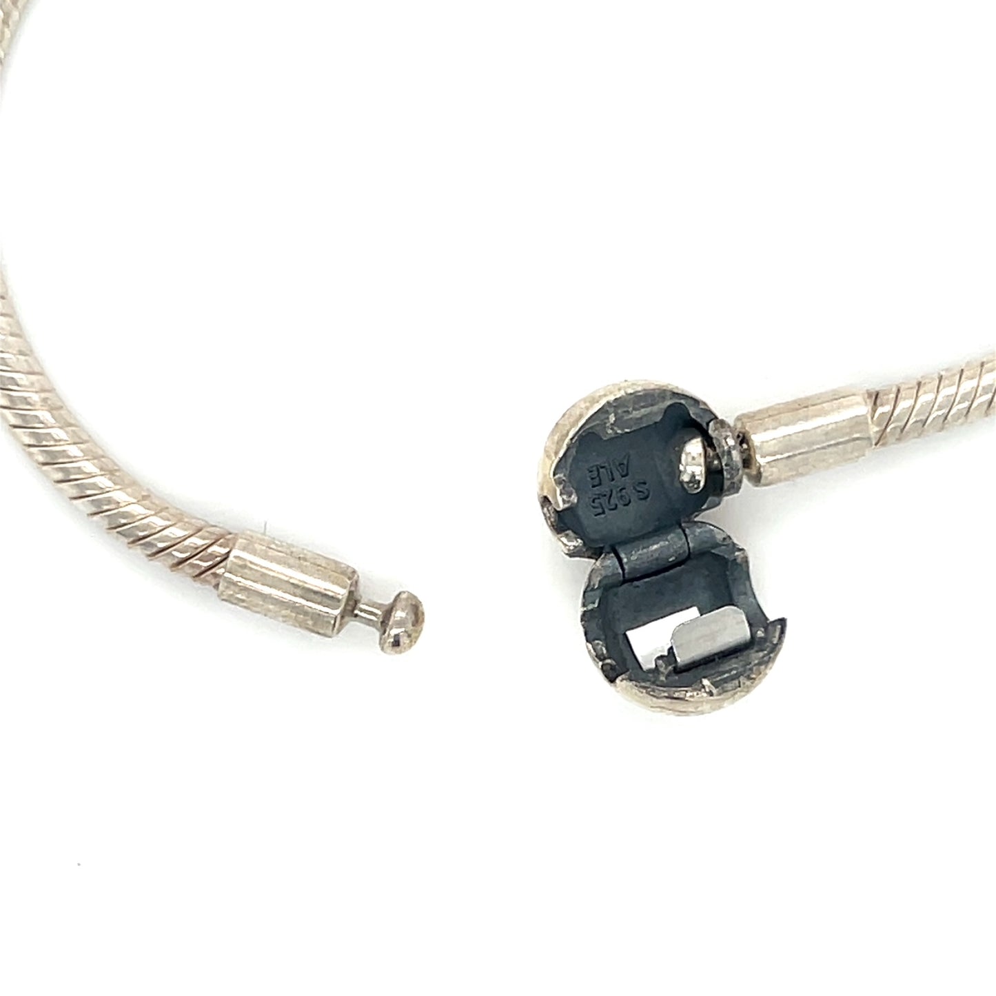 Authentic Pandora 6.5" 925 Sterling Silver Bracelet; 12.9g