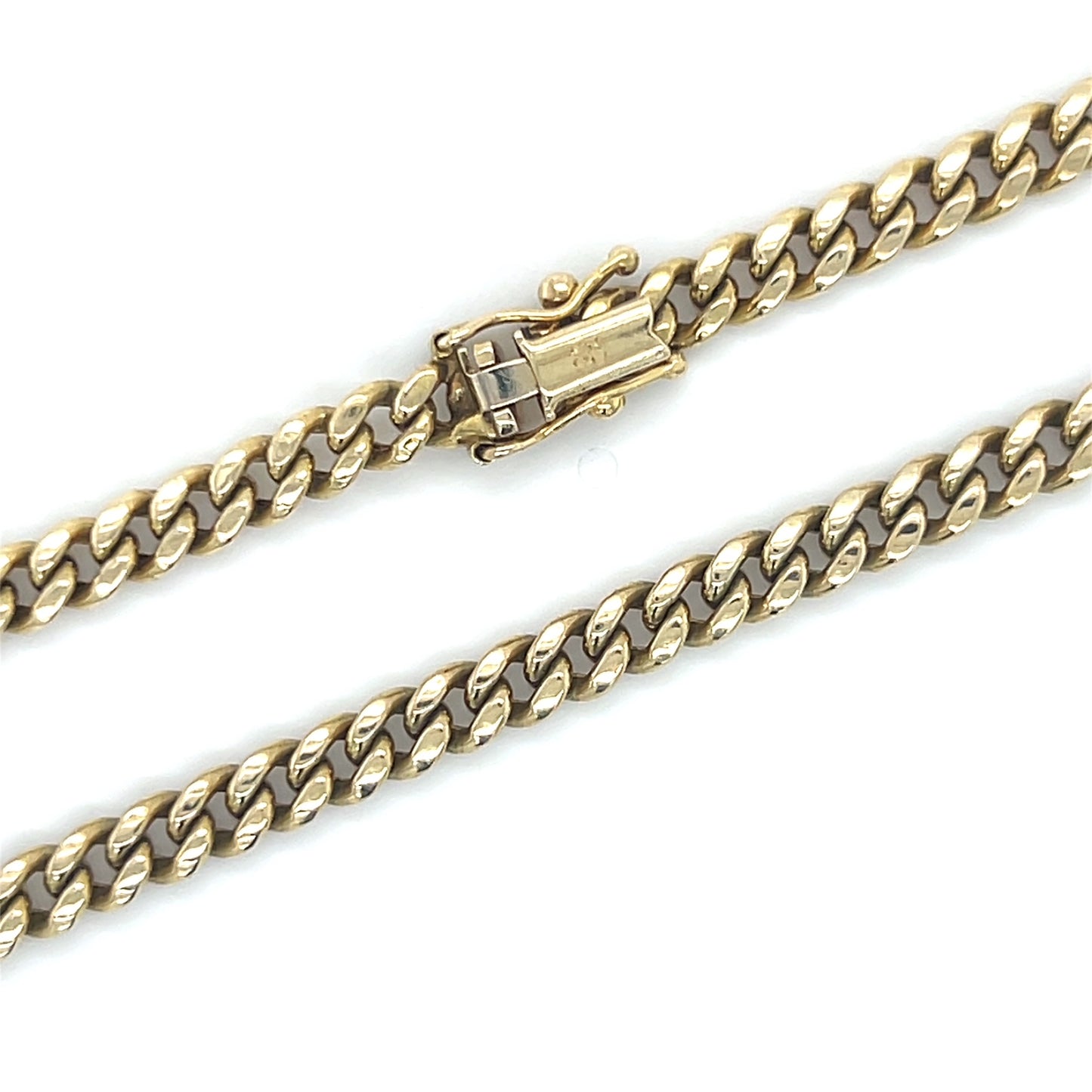 10K Yellow Gold 26" Curb Chain; 15.6g