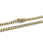 10K Yellow Gold 26" Curb Chain; 15.6g