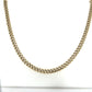 10K Yellow Gold 26" Curb Chain; 15.6g