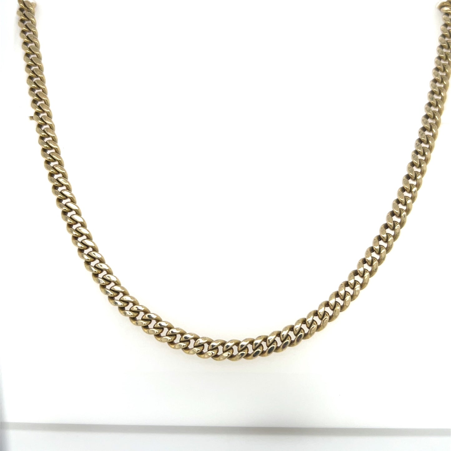 10K Yellow Gold 26" Curb Chain; 15.6g