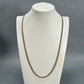 10K Yellow Gold 26" Curb Chain; 15.6g