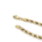 10K Yellow Gold 24" Rope Chain; 16.4g