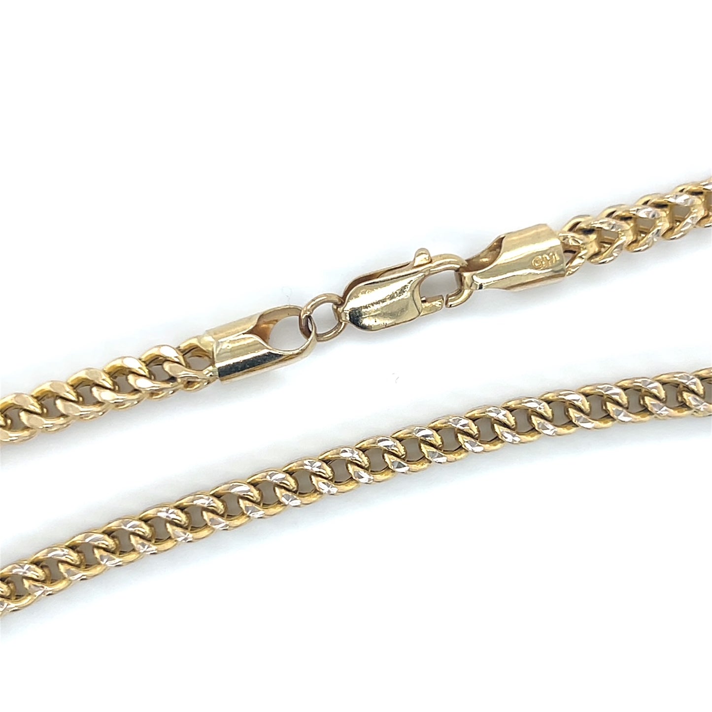 10K Yellow Gold 23" Chain; 26g